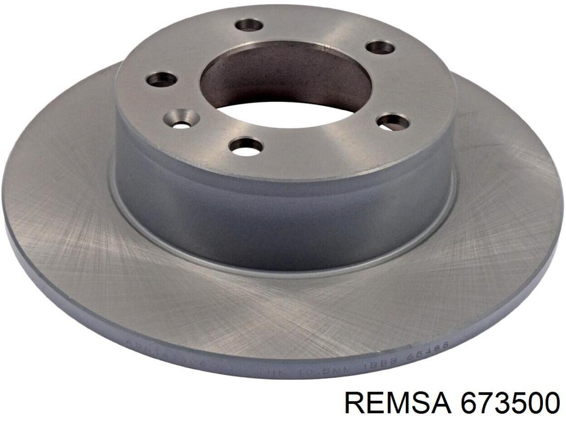 Задний тормозной диск Remsa 673500 цена, от 39.83 USD