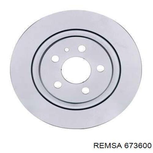 Тормозные диски 673600 Remsa