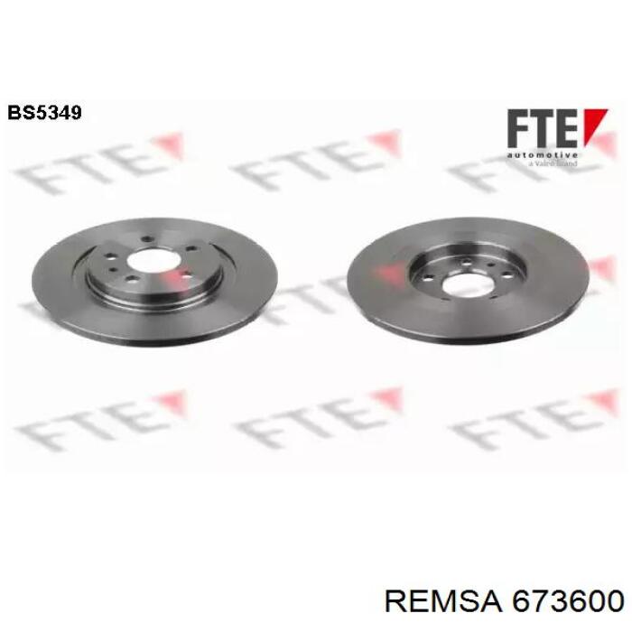 673600 Remsa Дисковый тормоз
