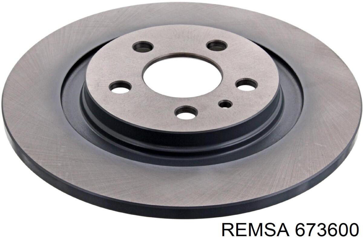 Задний тормозной диск Remsa 673600 цена, от 27.64 USD