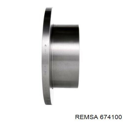 Задний дисковый тормоз Remsa 674100
