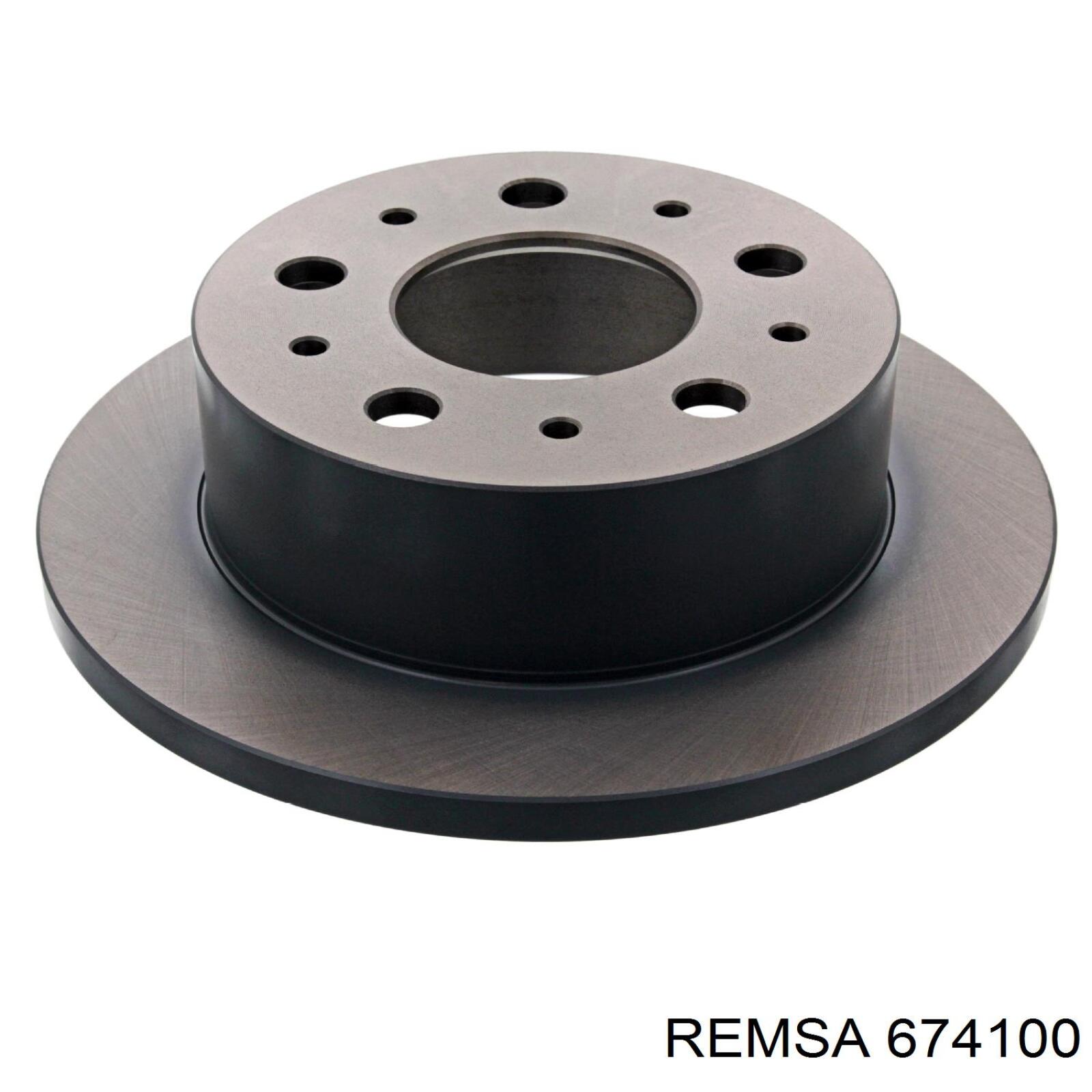 Задний тормозной диск Remsa 674100 цена, от 52.85 USD