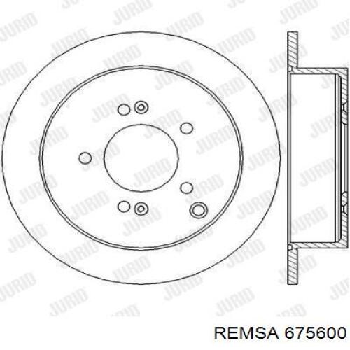 675600 Remsa Дисковый тормоз