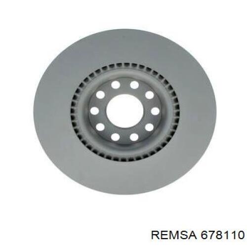 Передние тормозные диски 678110 Remsa