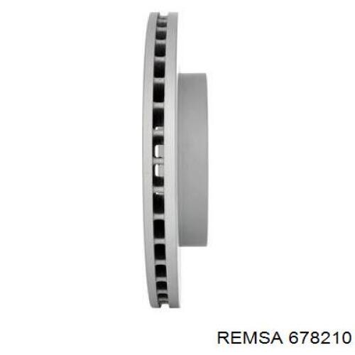 Передние тормозные диски 678210 Remsa