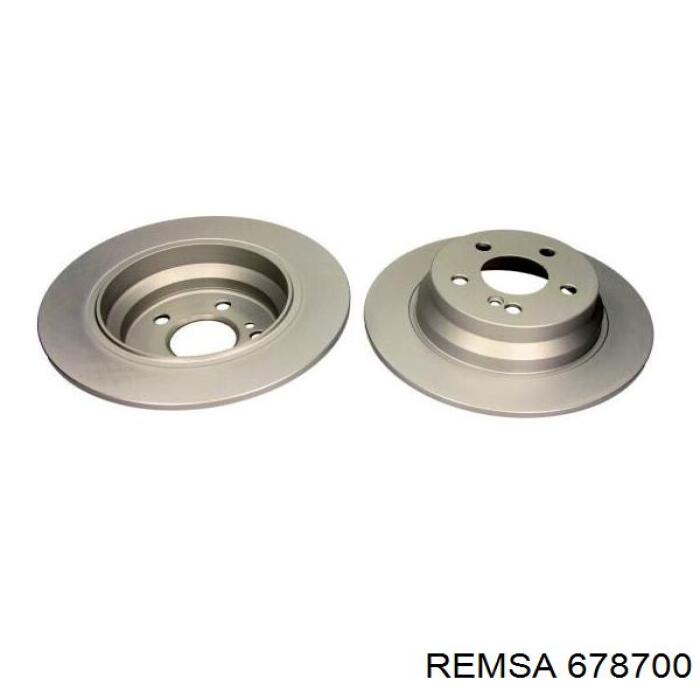 Задний дисковый тормоз Remsa 678700