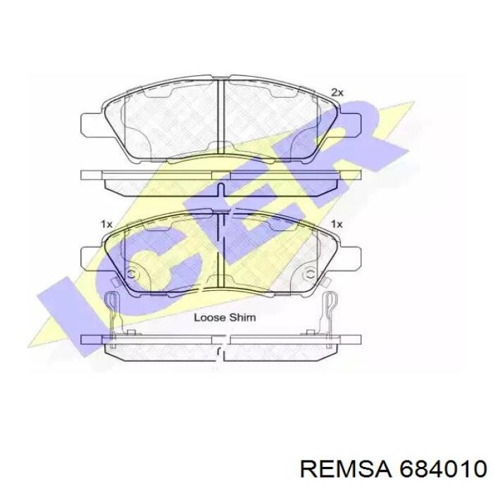 Купить 684010 Remsa Ротор тормозной