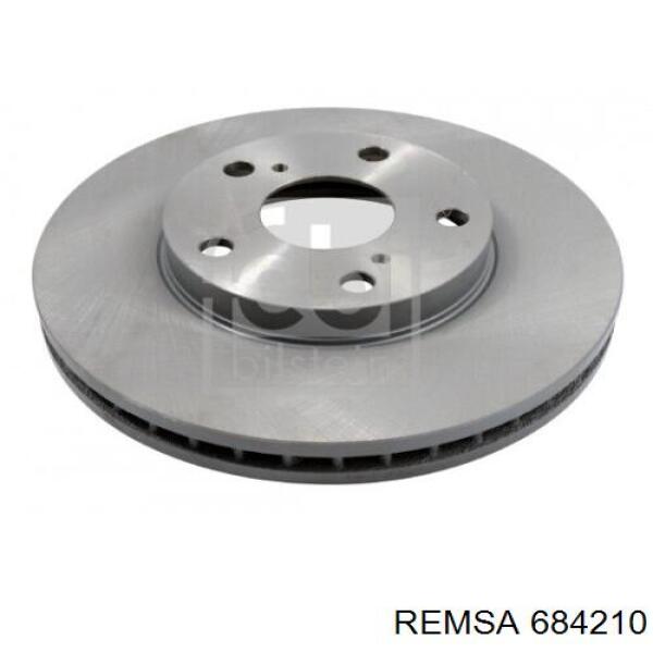Передние тормозные диски 684210 Remsa