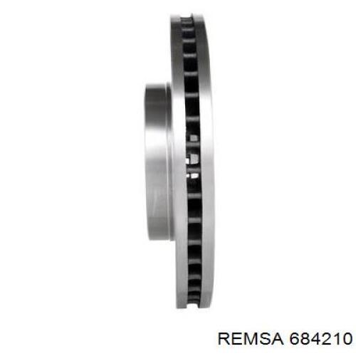 Передние тормозные диски 684210 Remsa