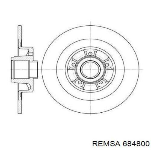 684800 Remsa Дисковый тормоз