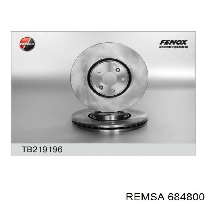 Задний тормозной диск Remsa 684800 цена, от 32.53 USD