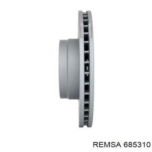 Передние тормозные диски 685310 Remsa