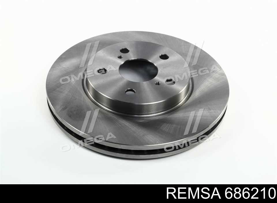 686210 Remsa диск тормозной передний