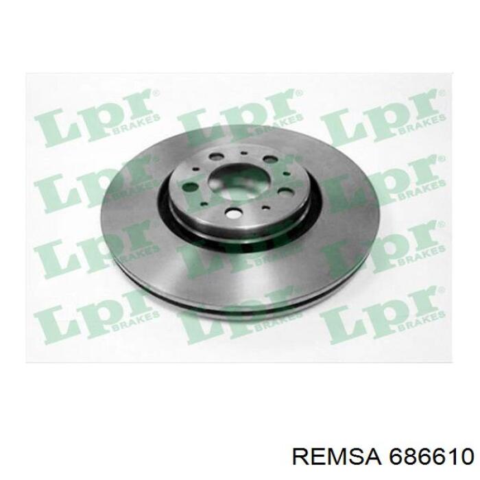 686610 Remsa Диск тормозной передний