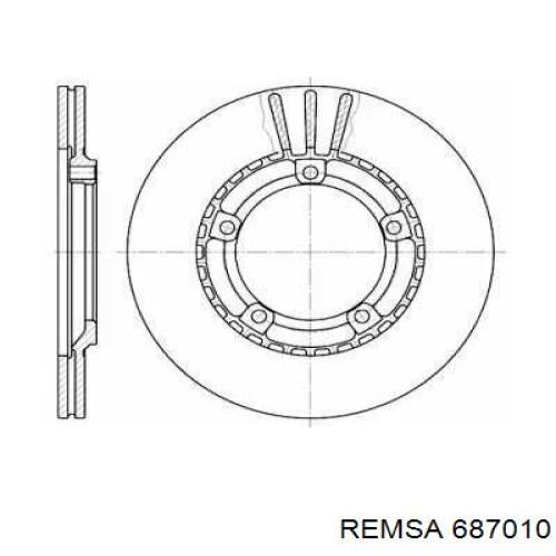 Купить 0986479R59 Bosch Ротор тормозной