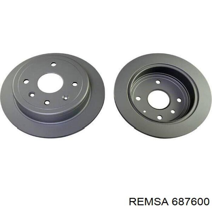 Задний тормозной диск Remsa 687600 цена, от 30.37 USD