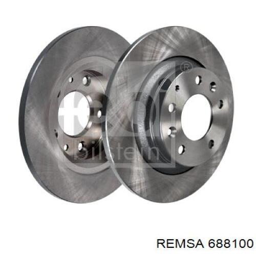 Задний дисковый тормоз Remsa 688100