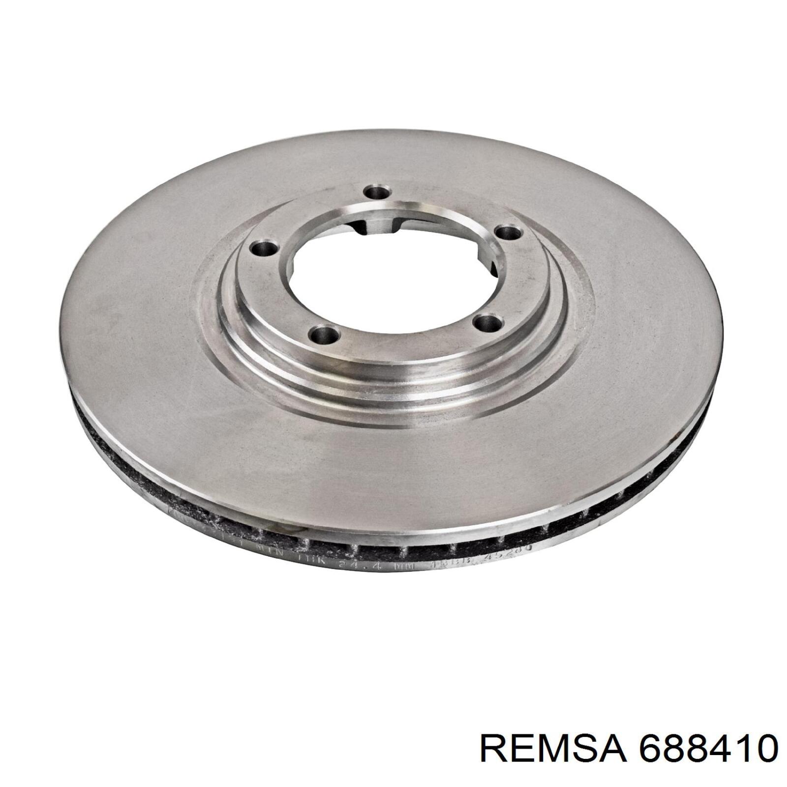 Передний тормозной диск Remsa 688410