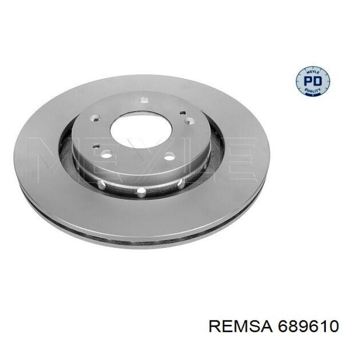 Передние тормозные диски 689610 Remsa