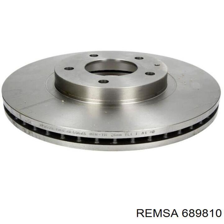 Передние тормозные диски 689810 Remsa