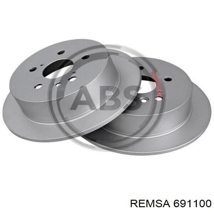 Купить 691100 Remsa Диск тормозной задний