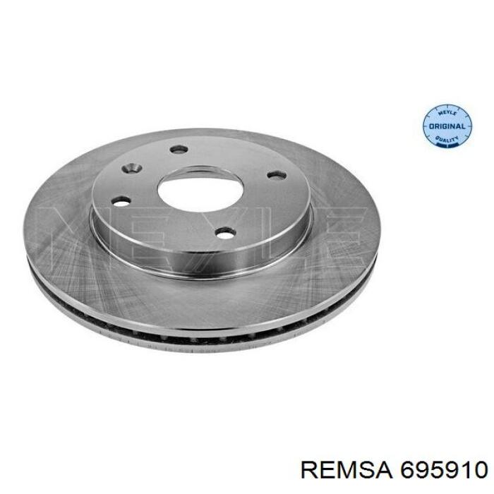 Передние тормозные диски 695910 Remsa