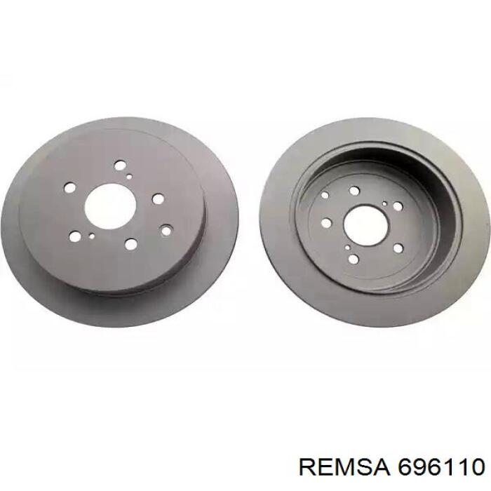 Тормозные диски 696110 Remsa