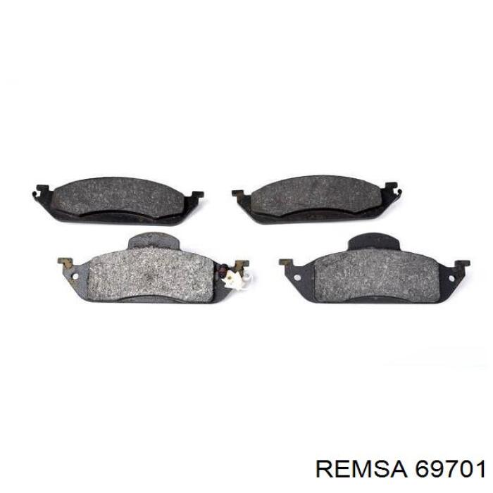 69701 Remsa Колодки передние