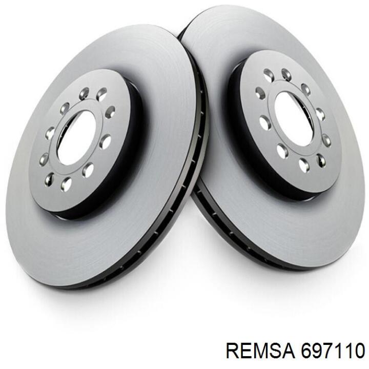Тормозные диски 697110 Remsa