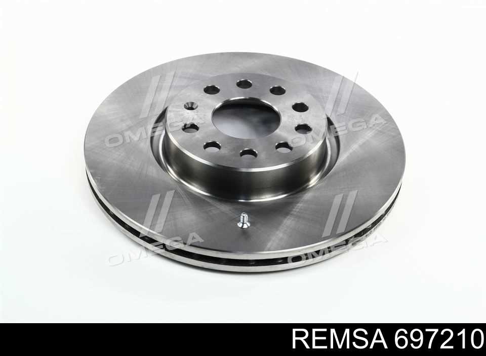 6972.10 Remsa диск тормозной передний
