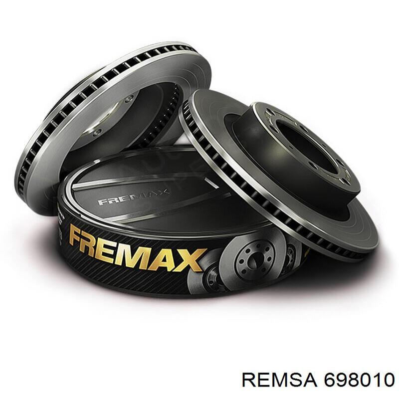 698010 Remsa Диск тормозной передний