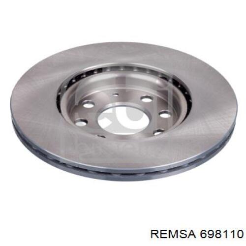 Передний тормозной диск Remsa 698110
