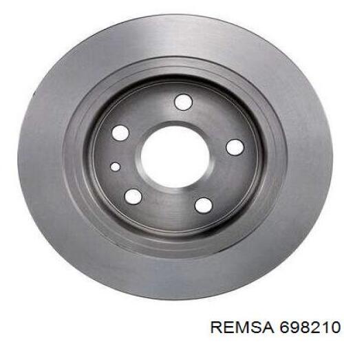 698210 Remsa Диск тормозной передний