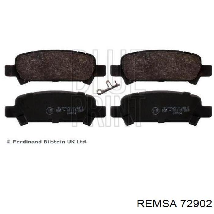 Колодки дисковые  Remsa 72902 цена, от 15.52 USD
