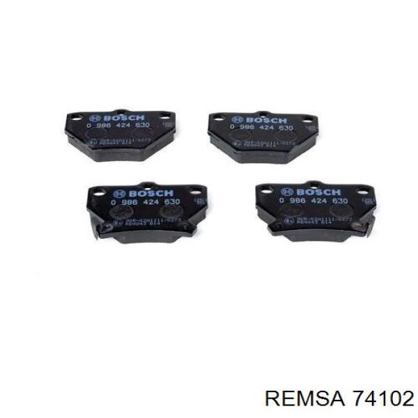 74102 Remsa Колодки тормозные дисковые комплект
