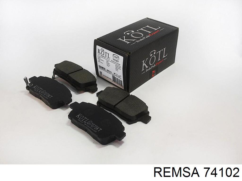 Задние дисковые колодки Remsa 74102