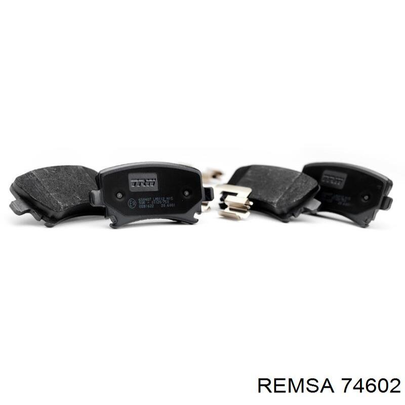 Купить 74602 Remsa Колодки тормозные задние, дисковые