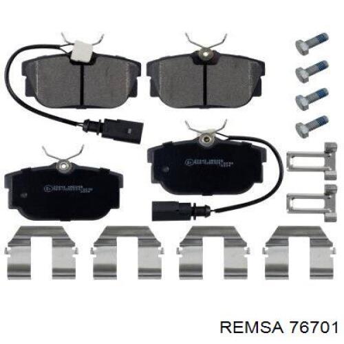 Задние дисковые колодки Remsa 76701