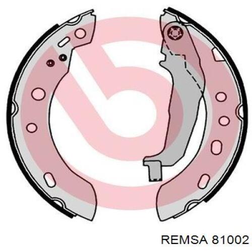 Купить 81002 Remsa Колодки тормозные