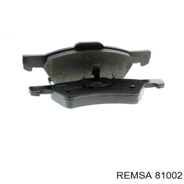 Передние тормозные колодки 81002 Remsa