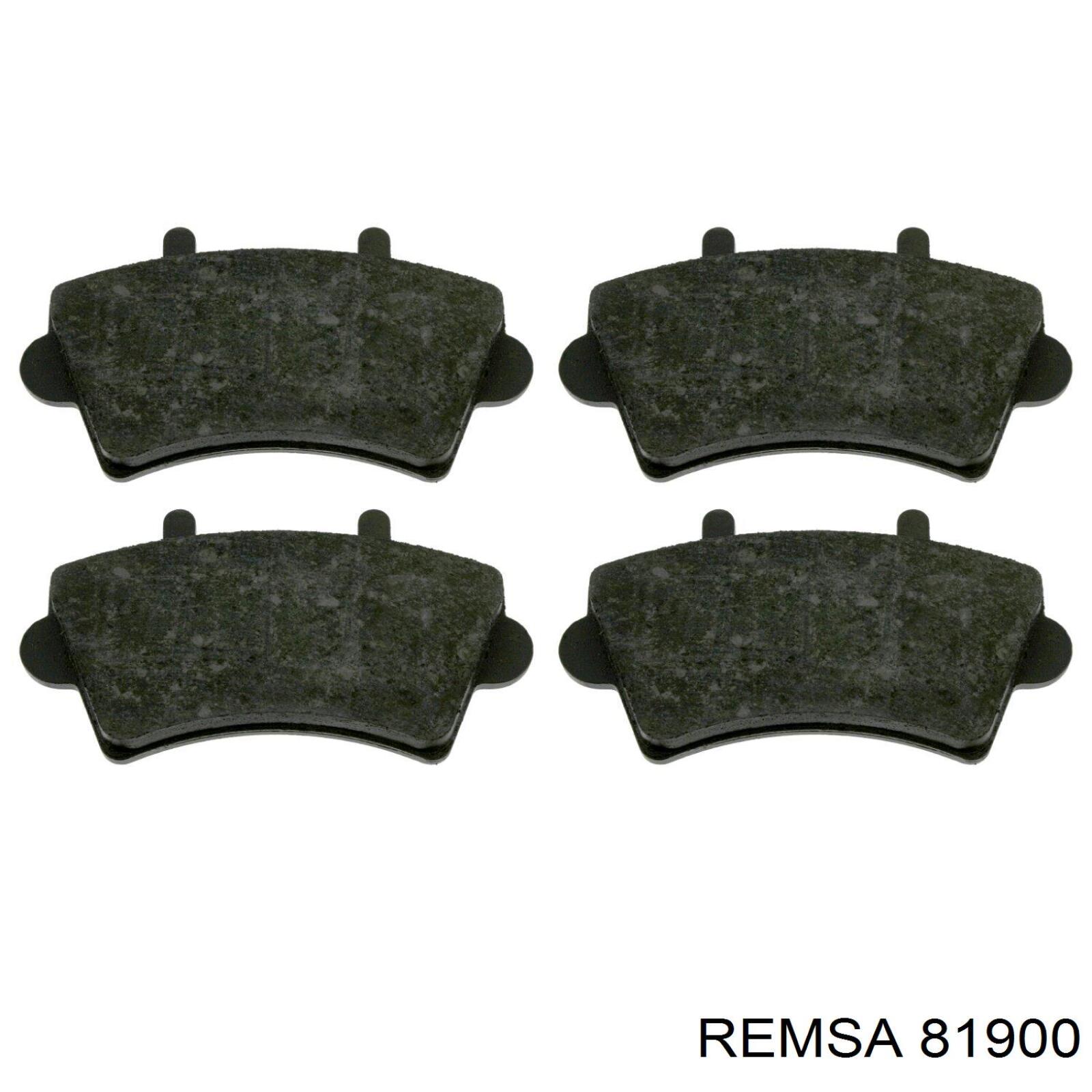 Колодки Remsa 81900 цена, от 22.78 USD