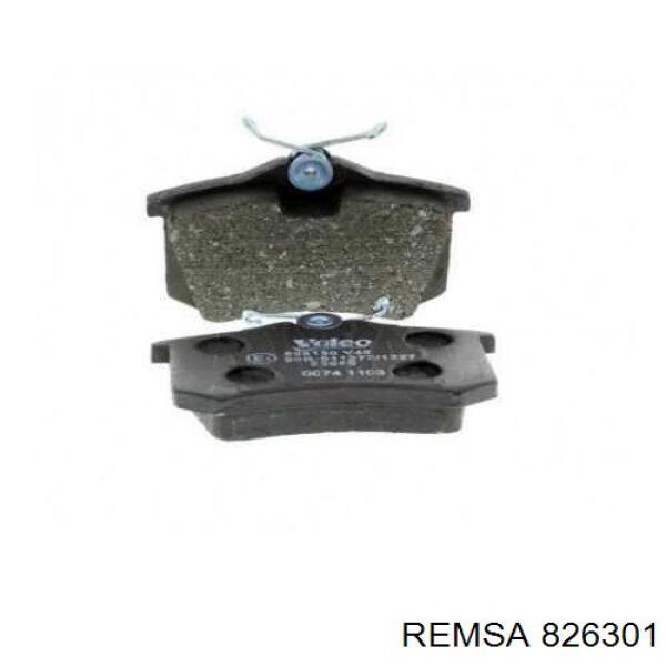 Купить 826301 Remsa Диск тормозной задний