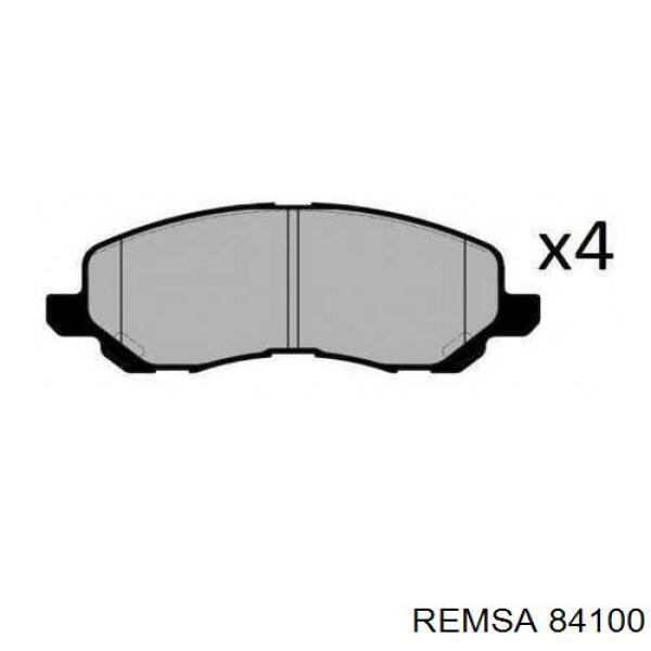 Тормозные колодки Remsa 84100