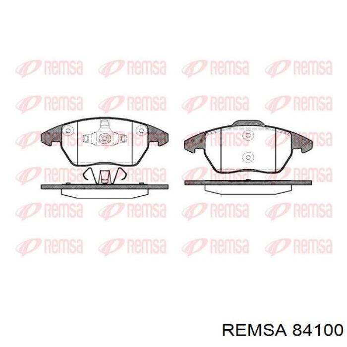 Передние тормозные колодки 84100 Remsa