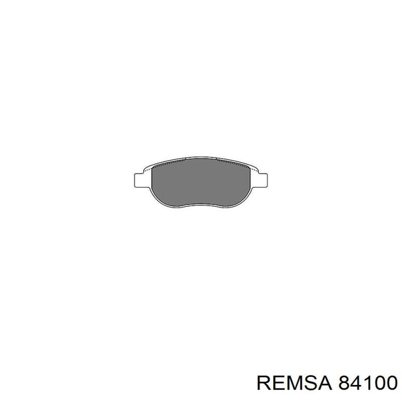 84100 Remsa Колодки передние