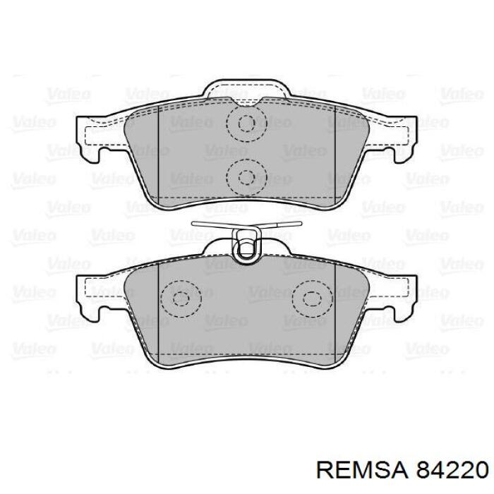 Колодки дисковые  Remsa 84220 цена, от 18.47 USD