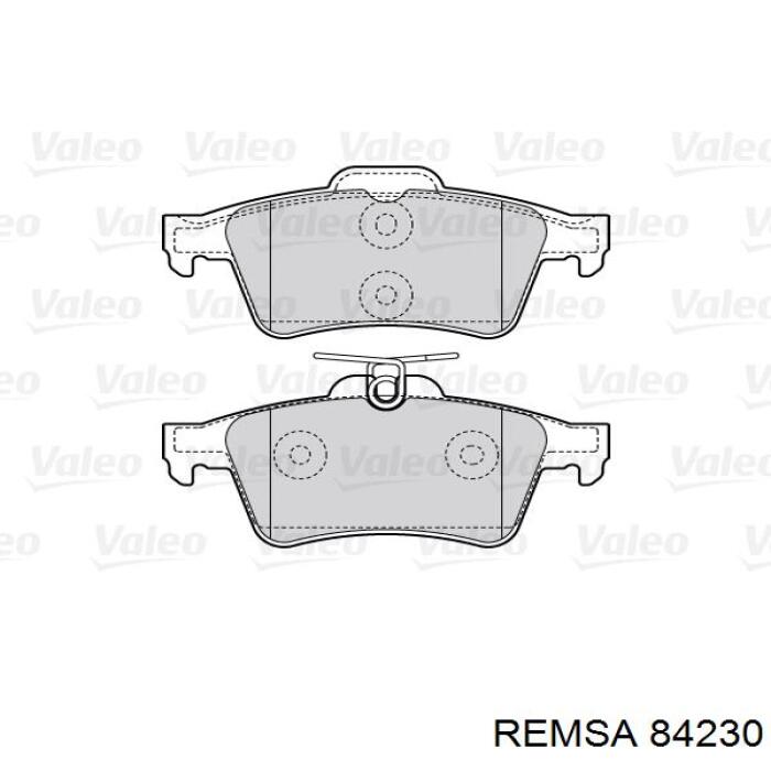 Купить 84230 Remsa Колодки тормозные задние, дисковые