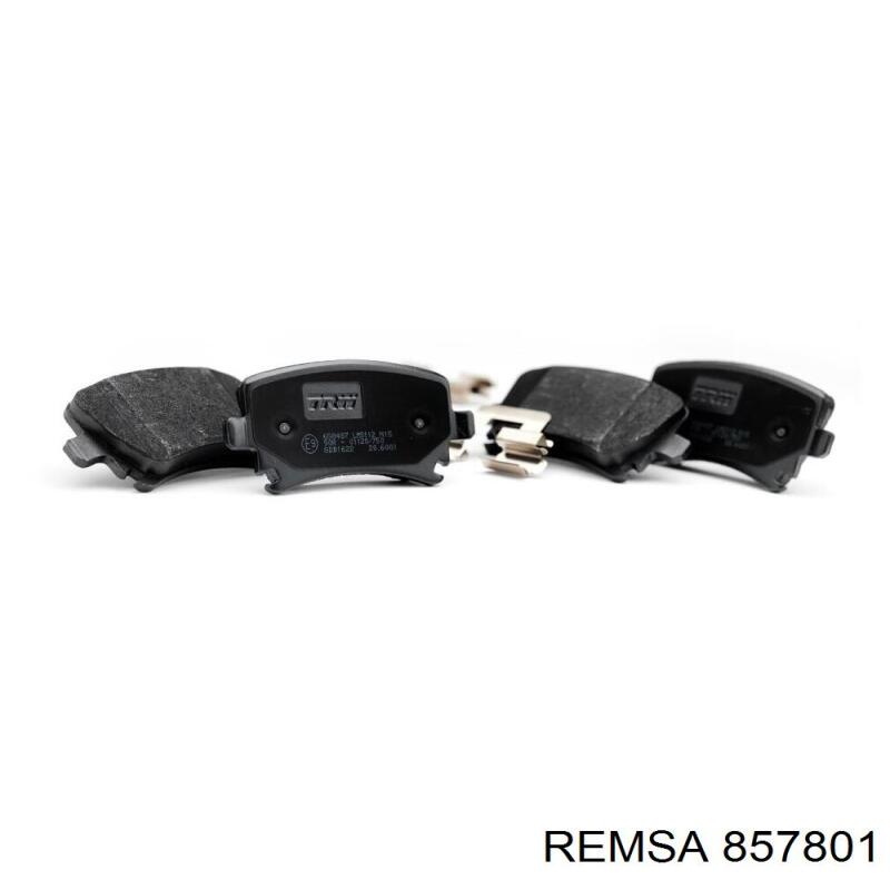 Передние тормозные диски 857801 Remsa