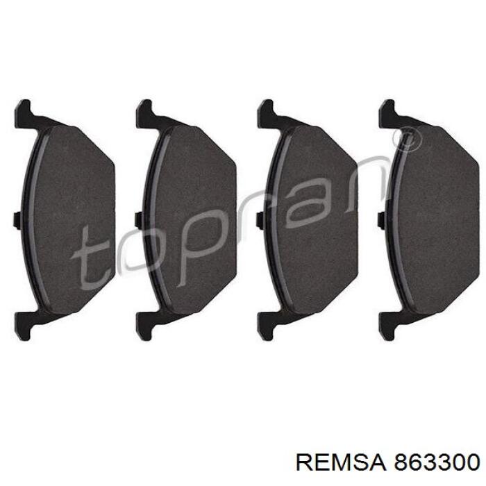 Передний тормозной диск Remsa 863300