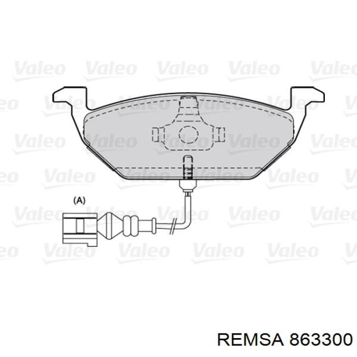 Тормоз дисковый передний Remsa 863300 цена, от 104.03 USD